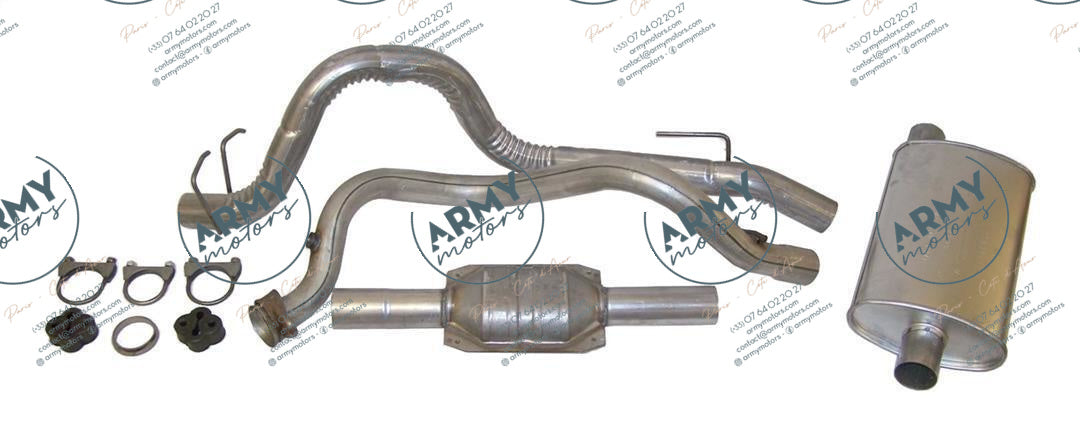 kit echappement pour Jeep Wrangler YJ 2.5 1993-1995 52018176K