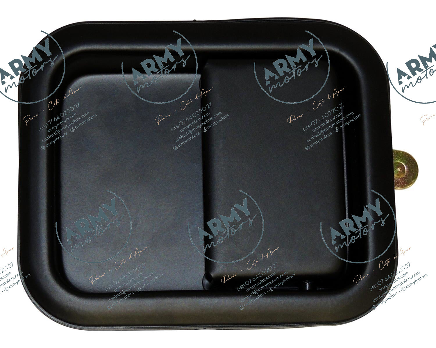 poignee de porte exterieure noire droite porte pleine pour Jeep Wrangler YJ 2.5 4.0 4.2 1987-1995 55076222