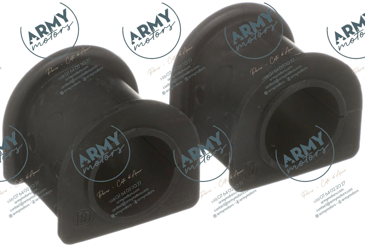 jeu silentblocs barre stabilisatrice 28,6mm Jeep Wrangler YJ 52003143