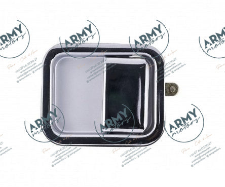 poignee de porte exterieure chrome gauche porte pleine pour Jeep Wrangler YJ 2.5 4.0 4.2 1987-1995 J5758173