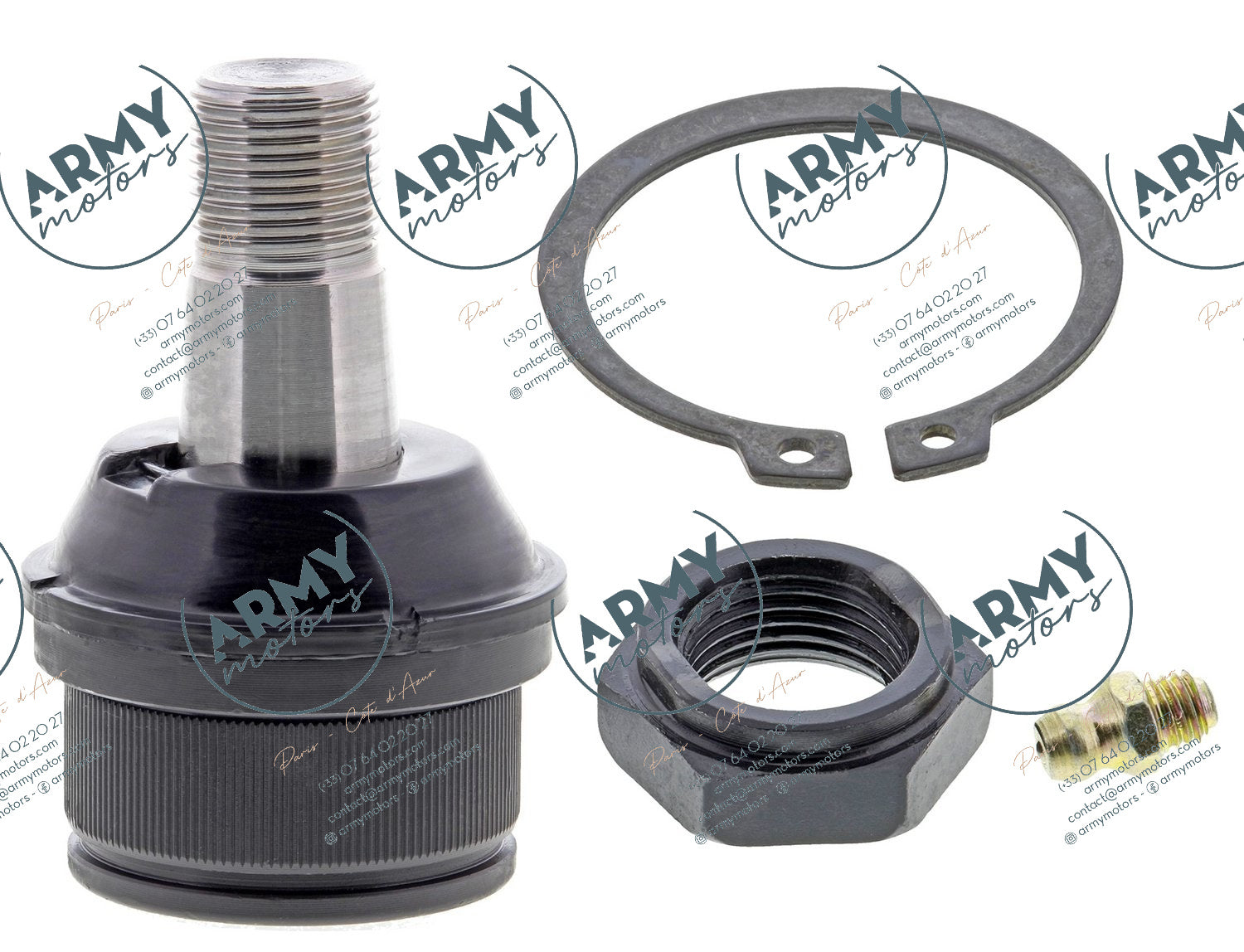 rotule de suspension avant inférieure Jeep CJ7 8122496