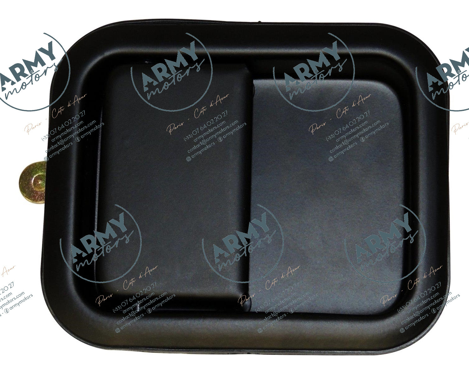 poignee de porte exterieure noire gauche porte pleine pour Jeep Wrangler YJ 2.5 4.0 4.2 1987-1995 55076223