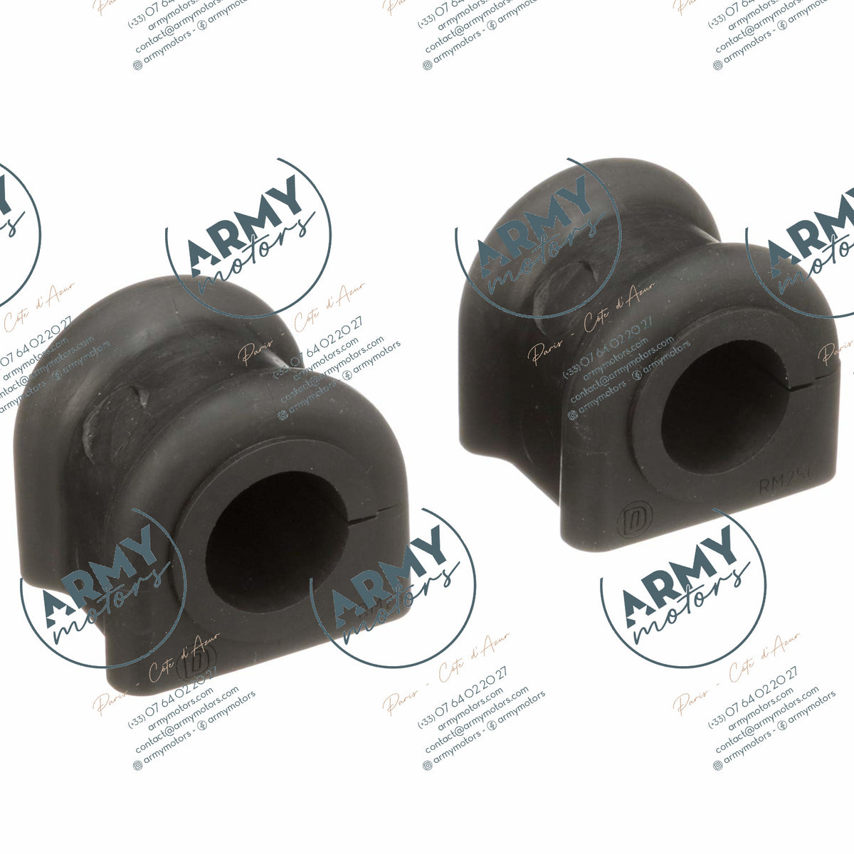 jeu de silentblocs barre stabilisatrice arriere 28mm Jeep Wrangler JK 52038975
