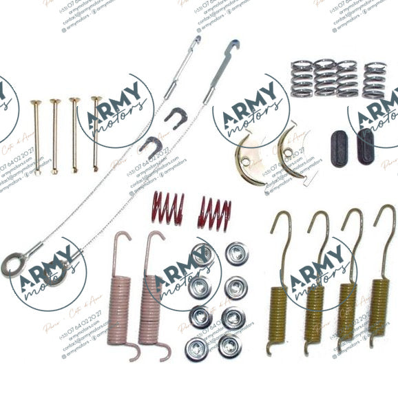 kit ressorts freins arriere pour Jeep Wrangler YJ 1990-1995 4636779