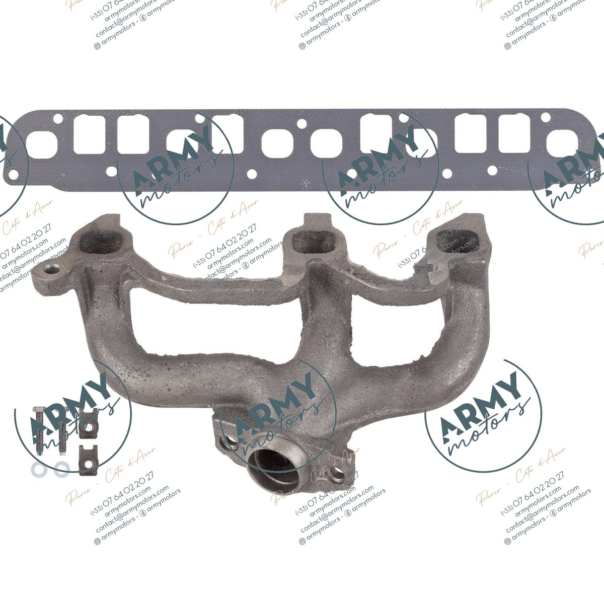 collecteur echappement arriere pour Jeep Wrangler TJ 4.0 2000-2006 53010199